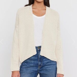 Velvet by Graham & Spencer Hollie Cardigan in Ecru